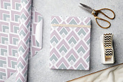 Silhouette geometric pattern set, a Pattern Graphic by AlexZeL (Thumbnail 4 of 8)