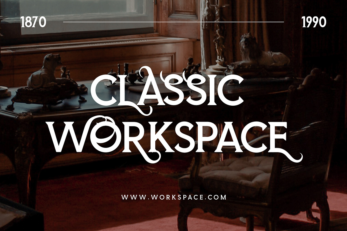 Rendenvous Serif Display Font, a Serif Font by UICreative (Photo 4 of 6)