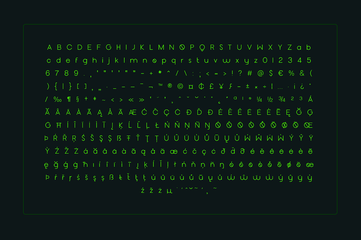 Carbido Typeface Overview, a Sans Serif Font by Design Stag (Photo 2 of 8)