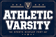 Athletic Varsity, a Slab Serif Font by Wow Magic (Thumbnail 1 of 5)