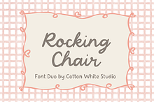 Rocking Chair Handwritten Font Duo