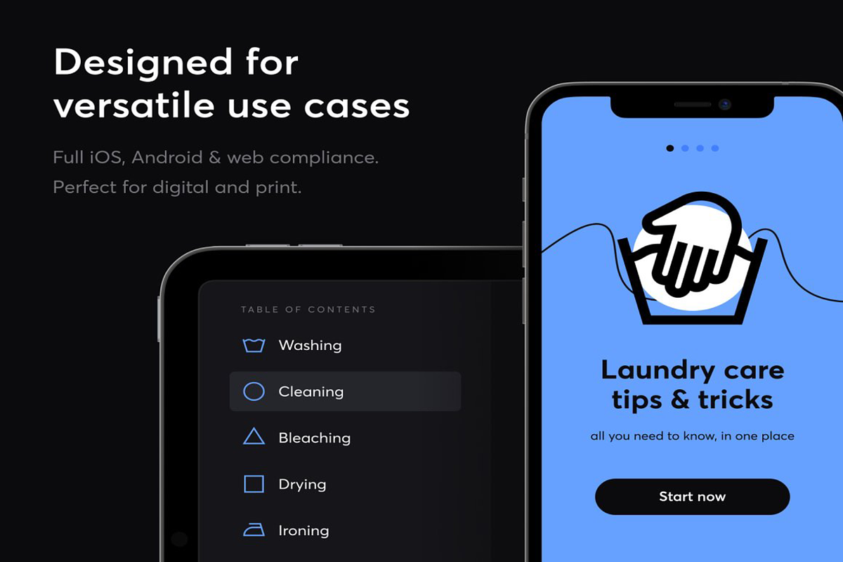 Laundry Care, a Solid Icon by Creative Perspective (Photo 4 of 6)