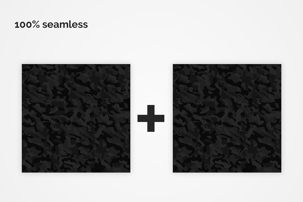 Camouflage Seamless Patterns, a Pattern Graphic by 3Y_Design (Photo 3 of 6)