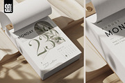 Daily Tear-Off Calendar Mockup, an Advertising Mockup by SD Mockup (Thumbnail 3 of 4)