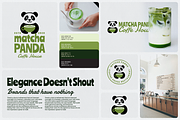 Panda Matcha Logo Template, a Branding & Logo Template by Headfonts (Thumbnail 2 of 3)