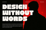 Megra | Modern Heavy Sans Serif Font, a Sans Serif Font by Typoraith Co (Thumbnail 10 of 11)