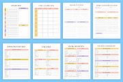 House Management Planner Canva, a Print Template by Designmela01 (Thumbnail 4 of 7)