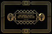 Seahoarse Art Deco Display Fonts, a Font by Juru Rancang Studio (Thumbnail 8 of 8)