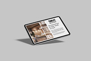 Tablet Potrait Landscape Mockup, a Device Mockup by rizalamora (Thumbnail 2 of 11)