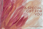 SPRING ABSTRACT PAINTINGS, a Texture Illustration by identity.ART (Thumbnail 3 of 10)