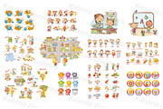 Teaching aid while language learning, an Education Illustration by Bubert Art (Thumbnail 2 of 3)