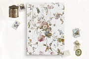 Vintage Floral Vellum Overlay, an Invitation Template by SilverJoyAtelier (Thumbnail 2 of 2)