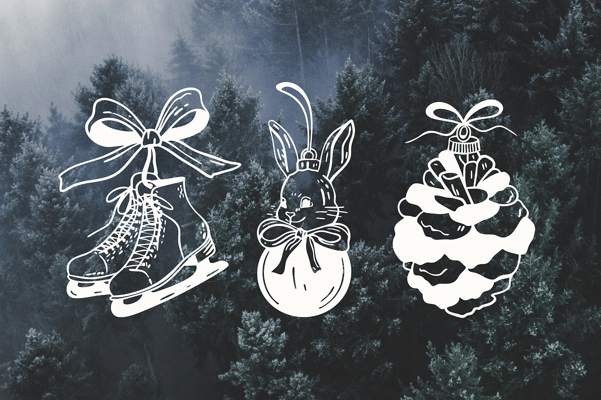 110+ Christmas Mood Illustrations, a Seasonal Illustration by Veyla (Photo 5 of 15)