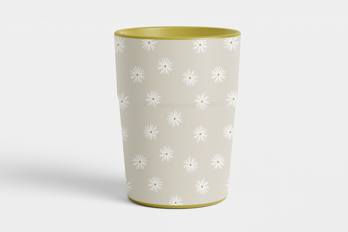 Daisy flowers, seamless patterns, a Pattern Graphic by Good Studio (Photo 15 of 15)
