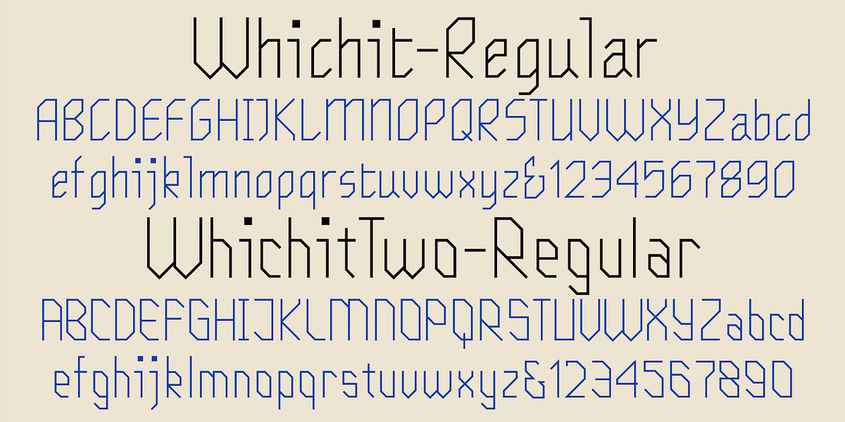 WhichIt, a Sans Serif Font by Ingrimayne Type (Photo 6 of 8)