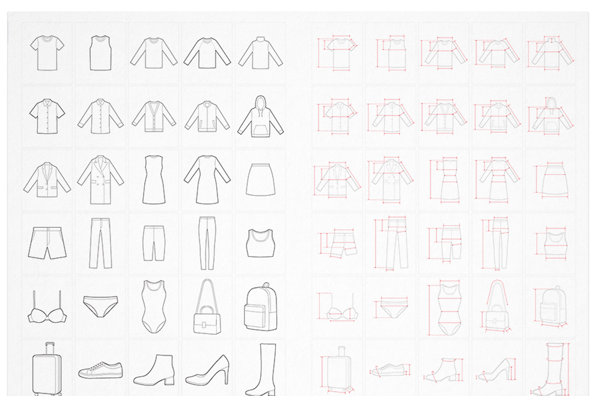 Size check image FashionFlats Design, a Websites & App Template by HYDNSTUDIO (Photo 2 of 12)
