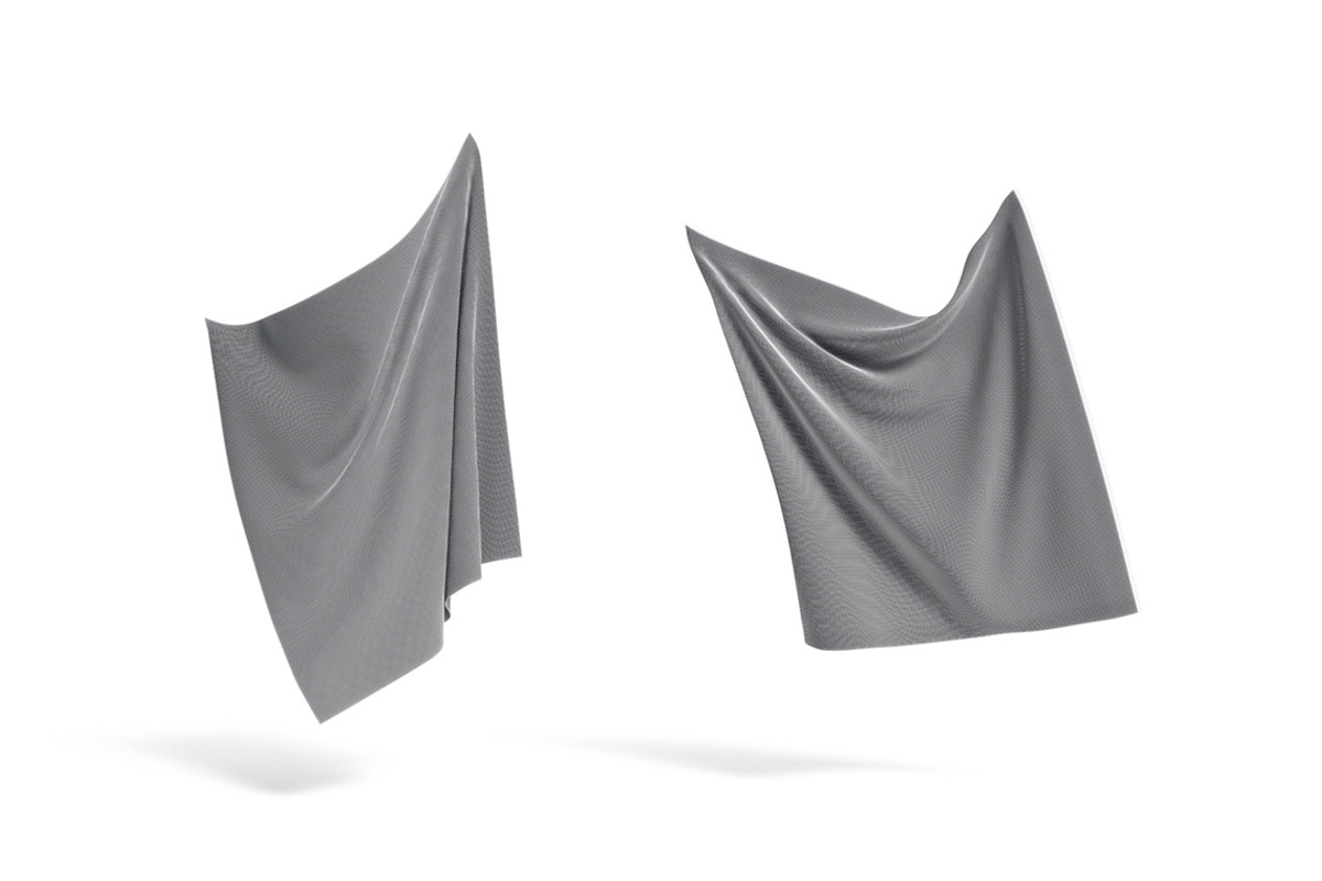 White Wrinkled Fabric Sheet 3D Model, an Object 3D Model by rebrandy (Photo 9 of 9)
