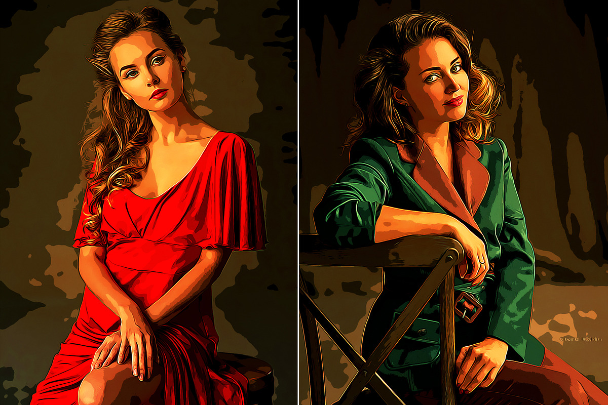 Vector Cartoon Maker Action, an Action Add-On by U_Design