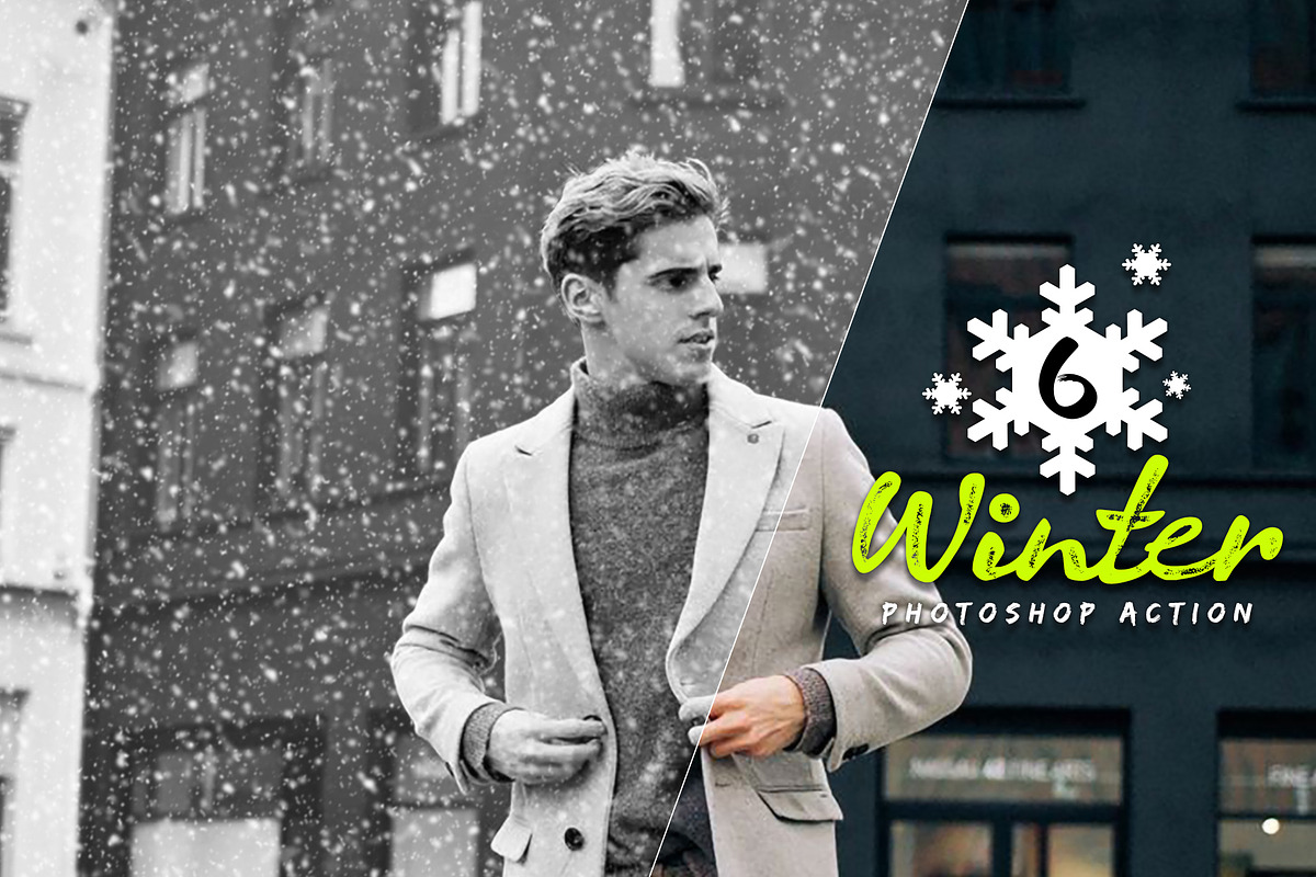 6 Winter Photoshop Action, an Action Add-On by yantodesign (Photo 4 of 7)