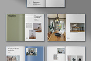 Minimalist Portfolio Template, a Magazine Template by Grafvish (Thumbnail 4 of 5)