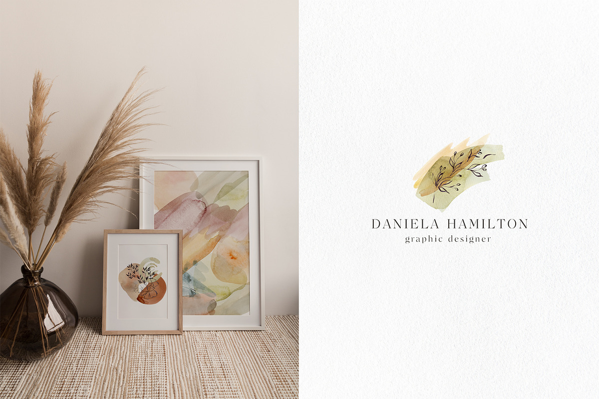 Abstract Autumn & Logo Templates., a Texture Graphic by Designwork (Photo 14 of 25)