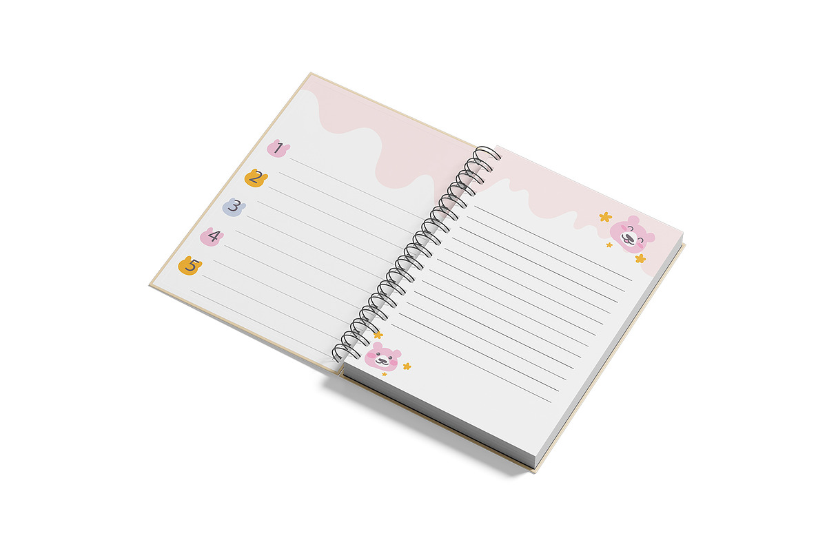 Spiral Notebook Mockup, a Product Mockup by Mockupfit (Photo 18 of 29)