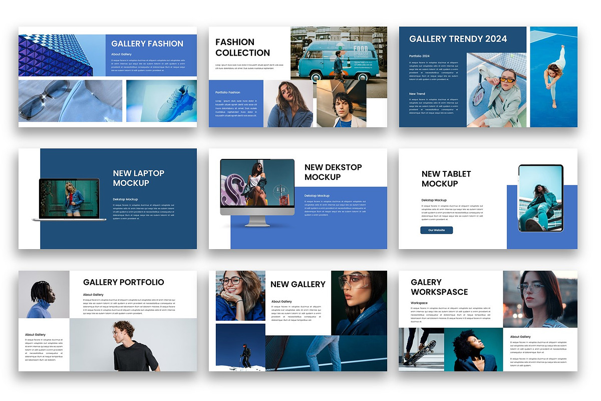Claxton – Fashion PowerPoint, a Presentation Template by kreatifreya (Photo 2 of 5)