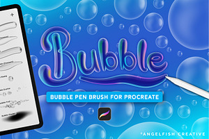 Bubble Pen Brush for Procreate