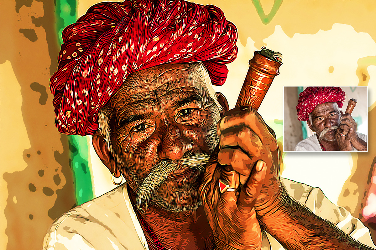 Vector Cartoon Maker Action, an Action Add-On by U_Design