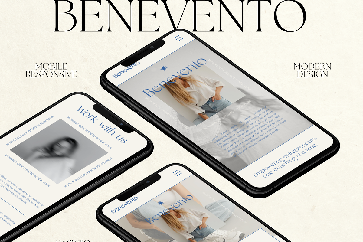Wix Website Template Small Business, a Wix Template by Branding Babe Co. (Photo 6 of 10)