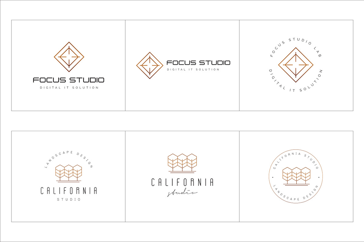 300 Geometric Premade Logo Bundle, a Branding & Logo Template by XpertgraphicD (Photo 22 of 63)