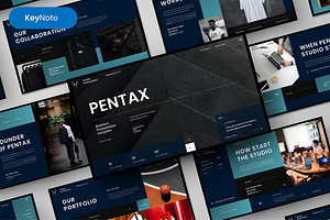 Pentax – Business Keynote, a Presentation Template by Dens Creative Studio