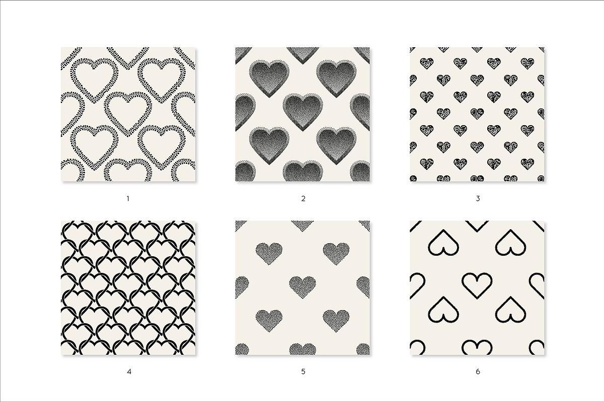 Valentine's Seamless Patterns Vol.2, a Pattern Graphic by Curly_Pat (Photo 3 of 7)