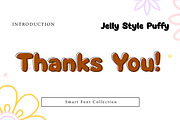 Jelly style puffy, a Slab Serif Font by Wow Magic (Thumbnail 3 of 3)