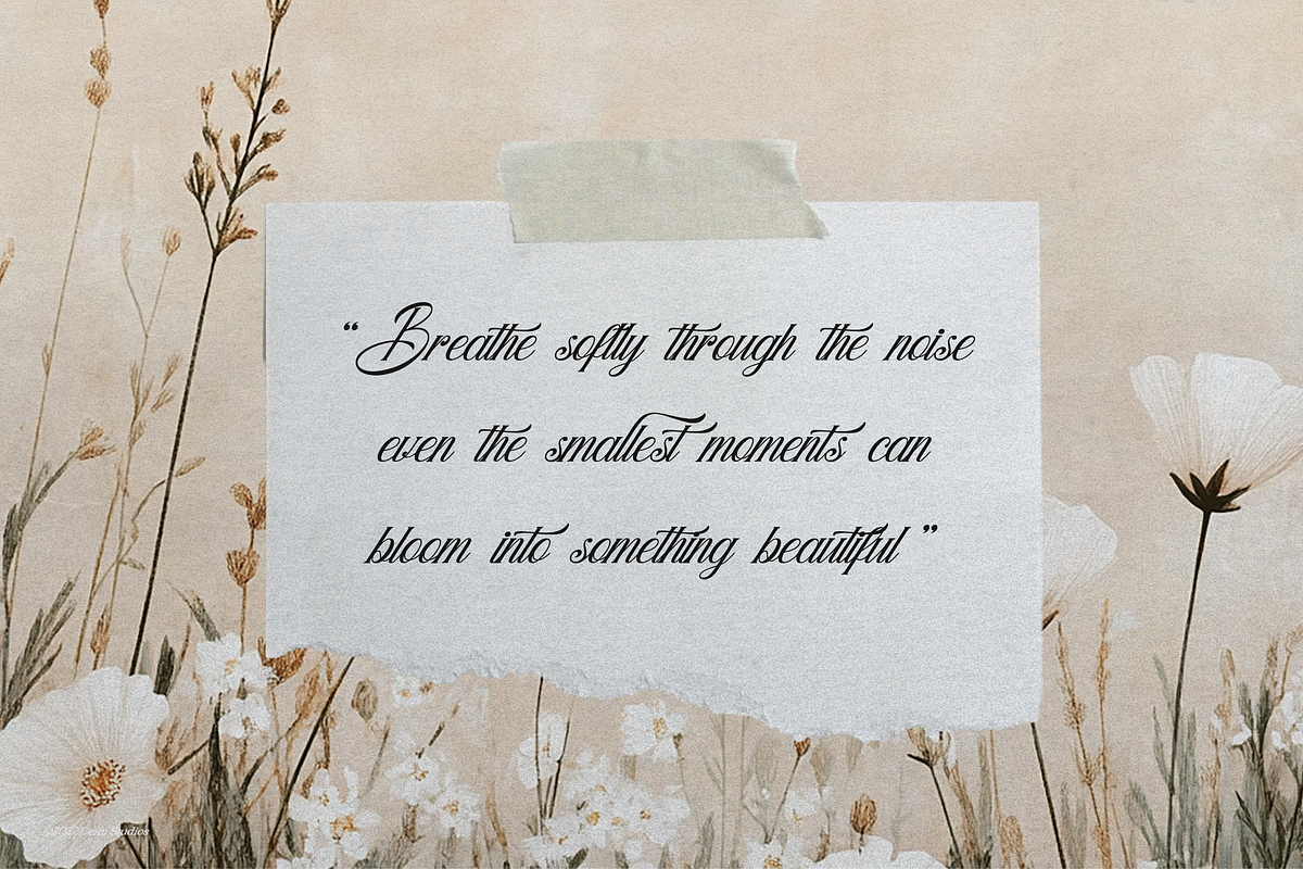 Marelyna Charleya Callighraphy, a Script Font by Denustudios (Photo 6 of 12)