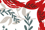 Lobster Meadow Lace Folk, a Pattern Graphic by NayaChu (Thumbnail 10 of 11)