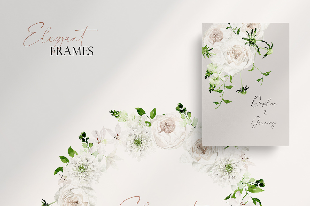 Watercolor flower - Elegant Wedding, an Illustration by Beigetime (Photo 12 of 12)