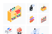 Animated Barber Icon Set, a Duotone Icon by Vectors Market (Thumbnail 8 of 9)