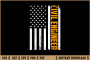 American Flag Civil Engineer SVG, a Work Illustration by Handy Arts Studio (Thumbnail 1 of 3)