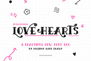 Love Hearts Font Duo, a Serif Font by Lollipop Hand Drawn (Thumbnail 1 of 7)