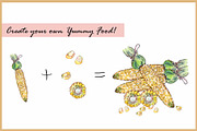 Spring & Summer Food Clipart, a Food Illustration by VianneArt (Thumbnail 7 of 8)