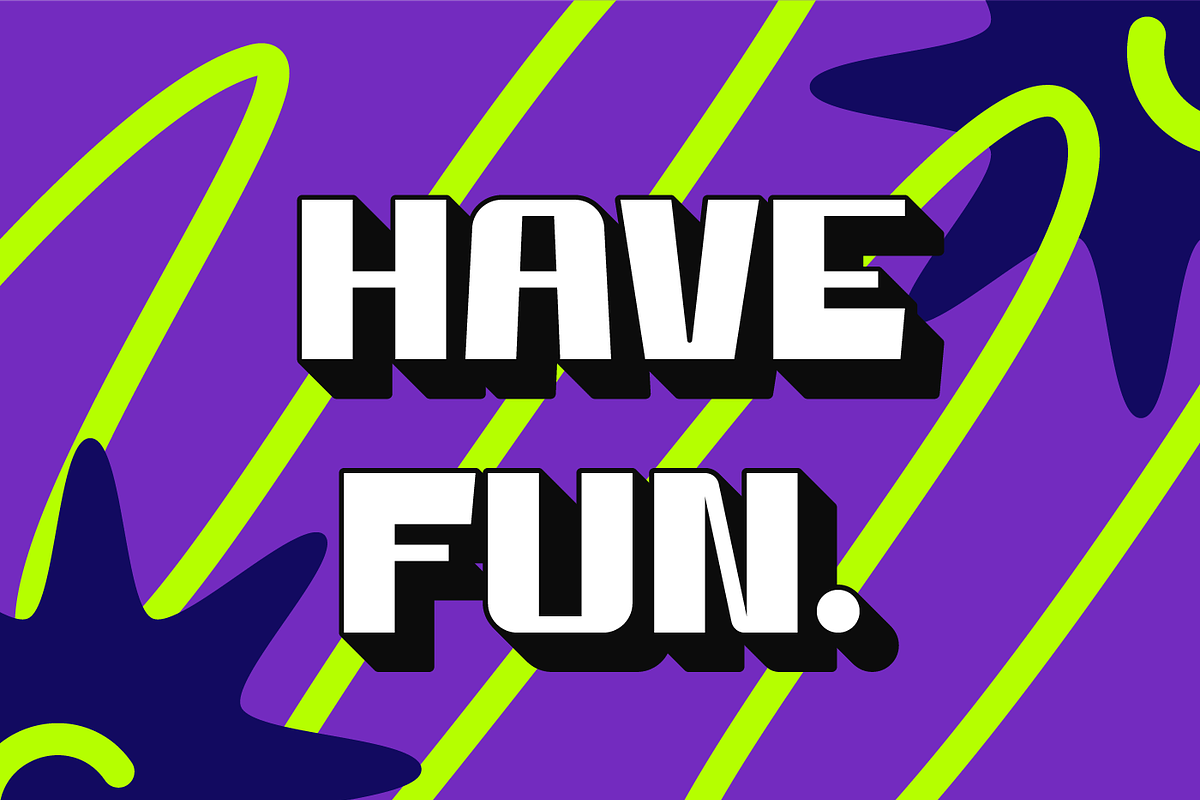 Bufs Display Font, a Sans Serif Font by Koplexs Studio (Photo 4 of 12)