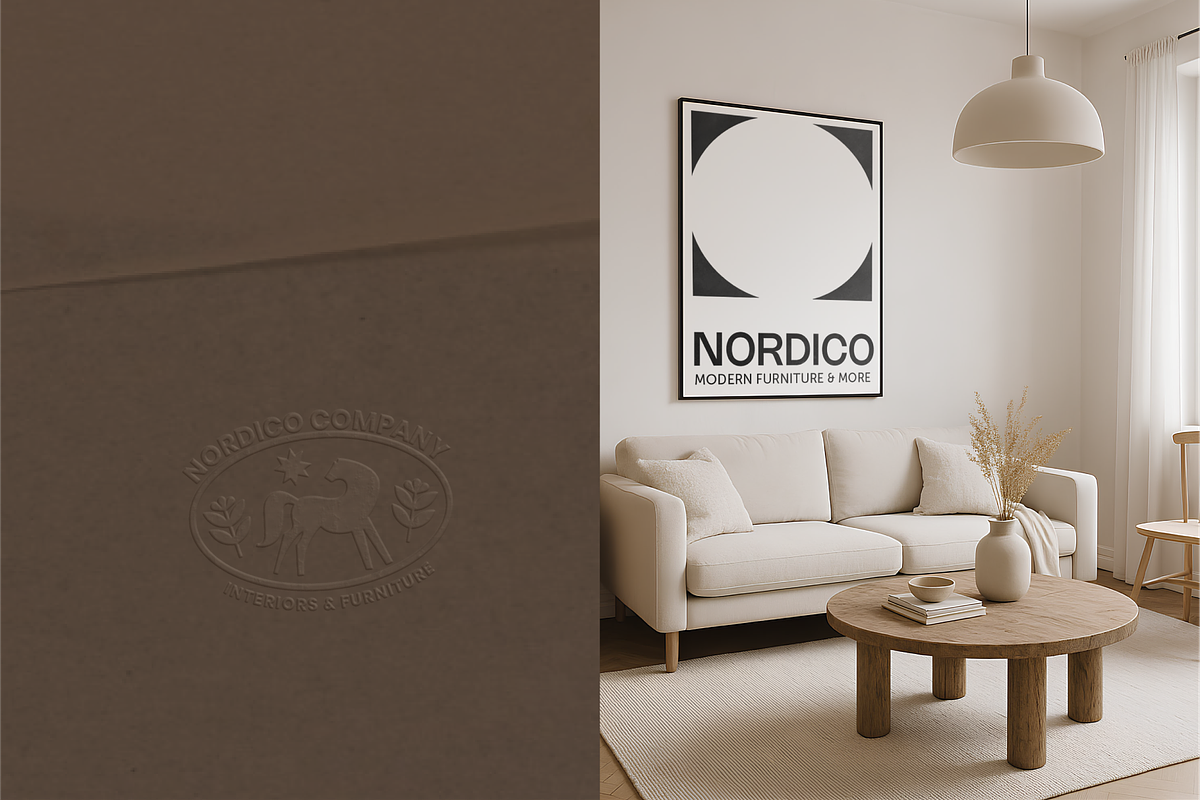 Scandinavian Logo Kit - AI, EPS, PSD, a Branding & Logo Template by Orca Design (Photo 4 of 16)