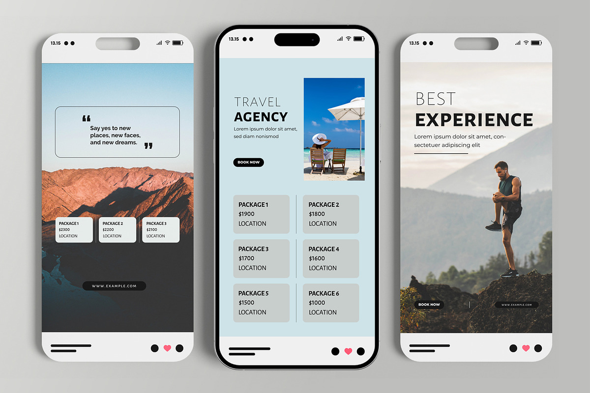 Adventure Travel Social Media Story preview 3