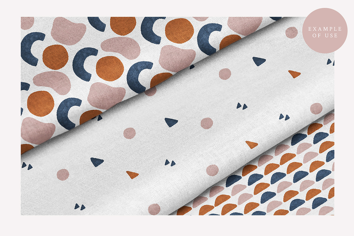 Watercolor Seamless Patterns, a Pattern Graphic by Basia Stryjecka (Photo 11 of 15)