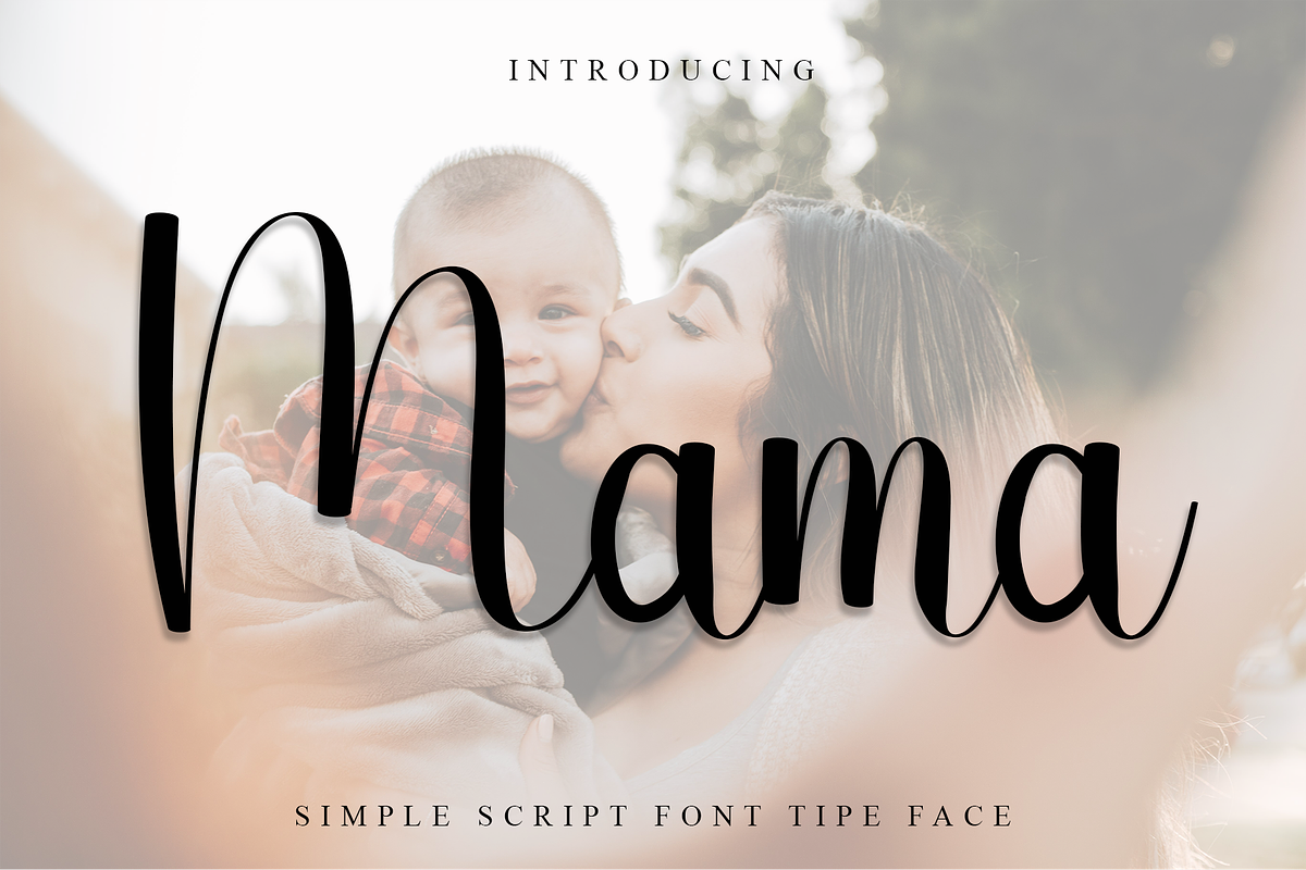 Mama, a Handwritten Font by FreshTypeINK (Photo 1 of 8)