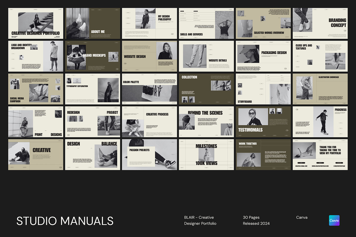 BLAIR – Creative Designer Portfolio, a Social Media Template by Studio Manuals (Photo 8 of 8)