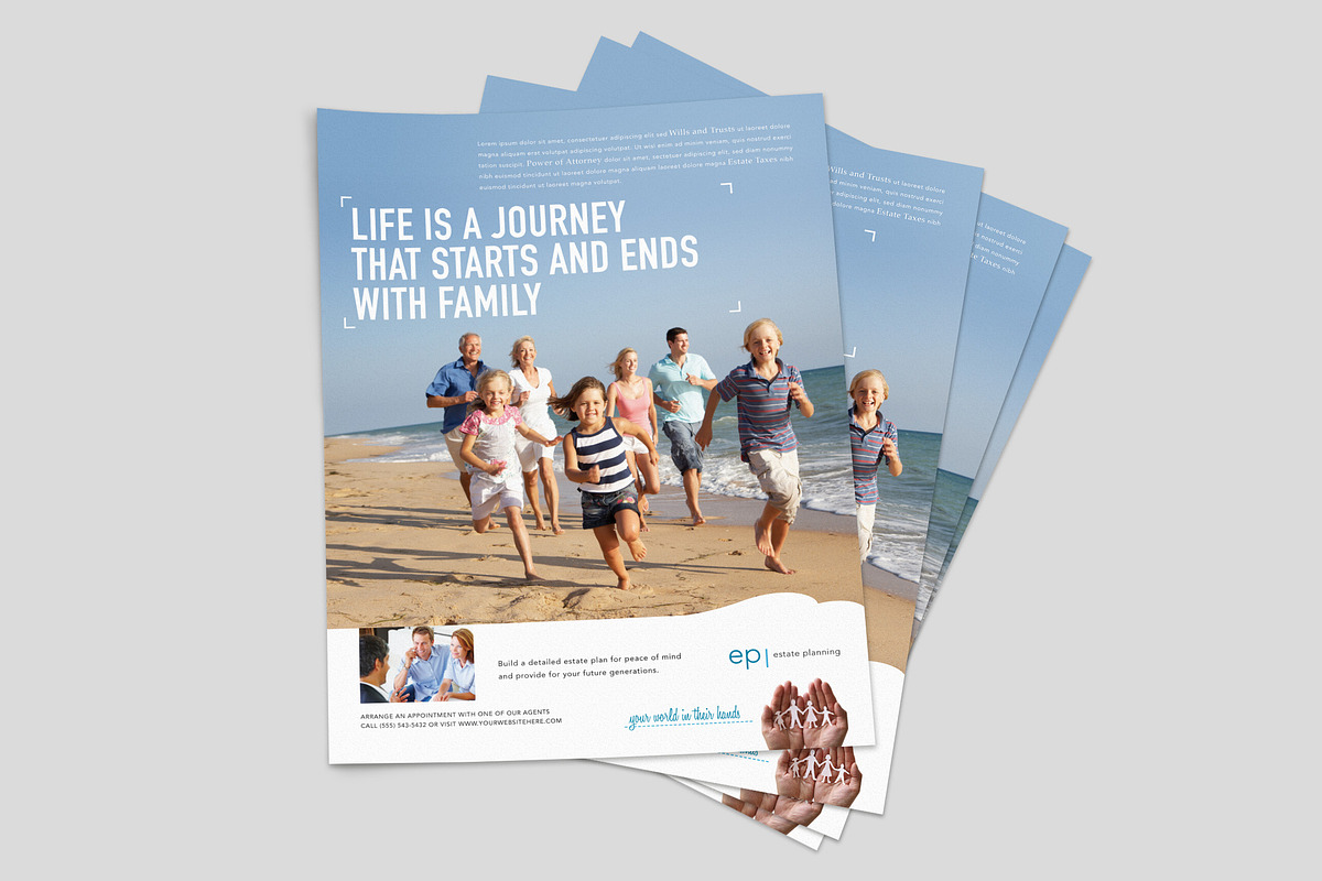 Estate Planning Flyer Template, a Flyer Template by StockLayouts (Photo 2 of 3)