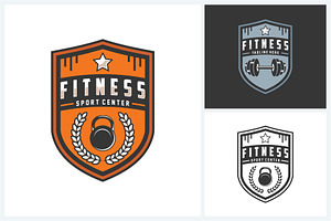 Fitness logo sport design template, a Branding & Logo Template by jundio studio