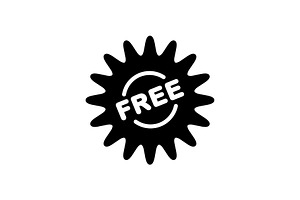 Free Sticker Icon